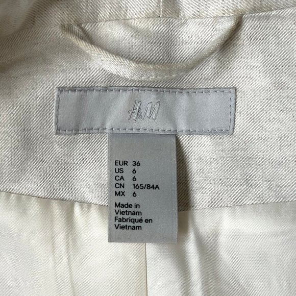 Open Blazer, 3/4 sleeves, size 6 - Picture 5 of 15